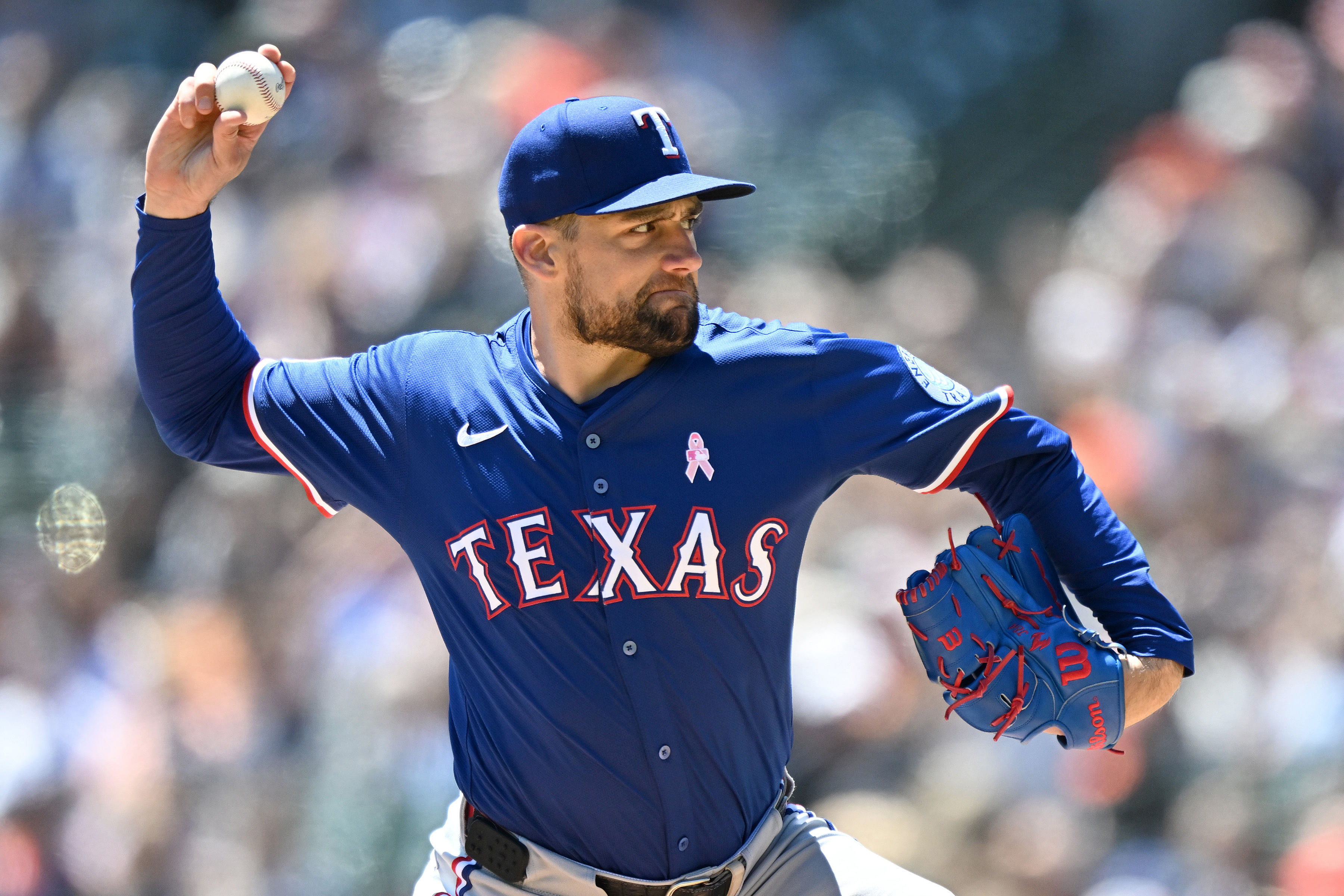 Nathan Eovaldi, Texas Rangers - Source: Imagn